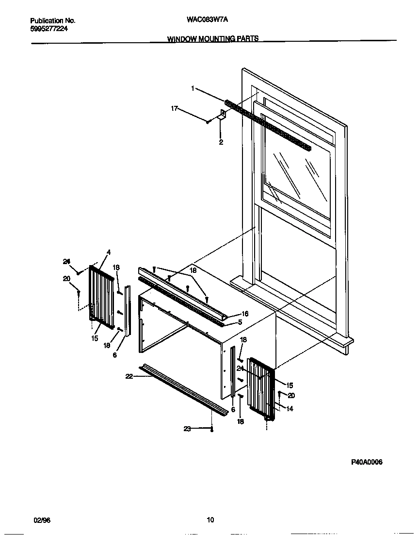 06 - WINDOW MOUNTING PARTS