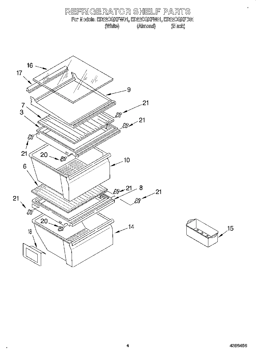 03 - REFRIGERATOR SHELF