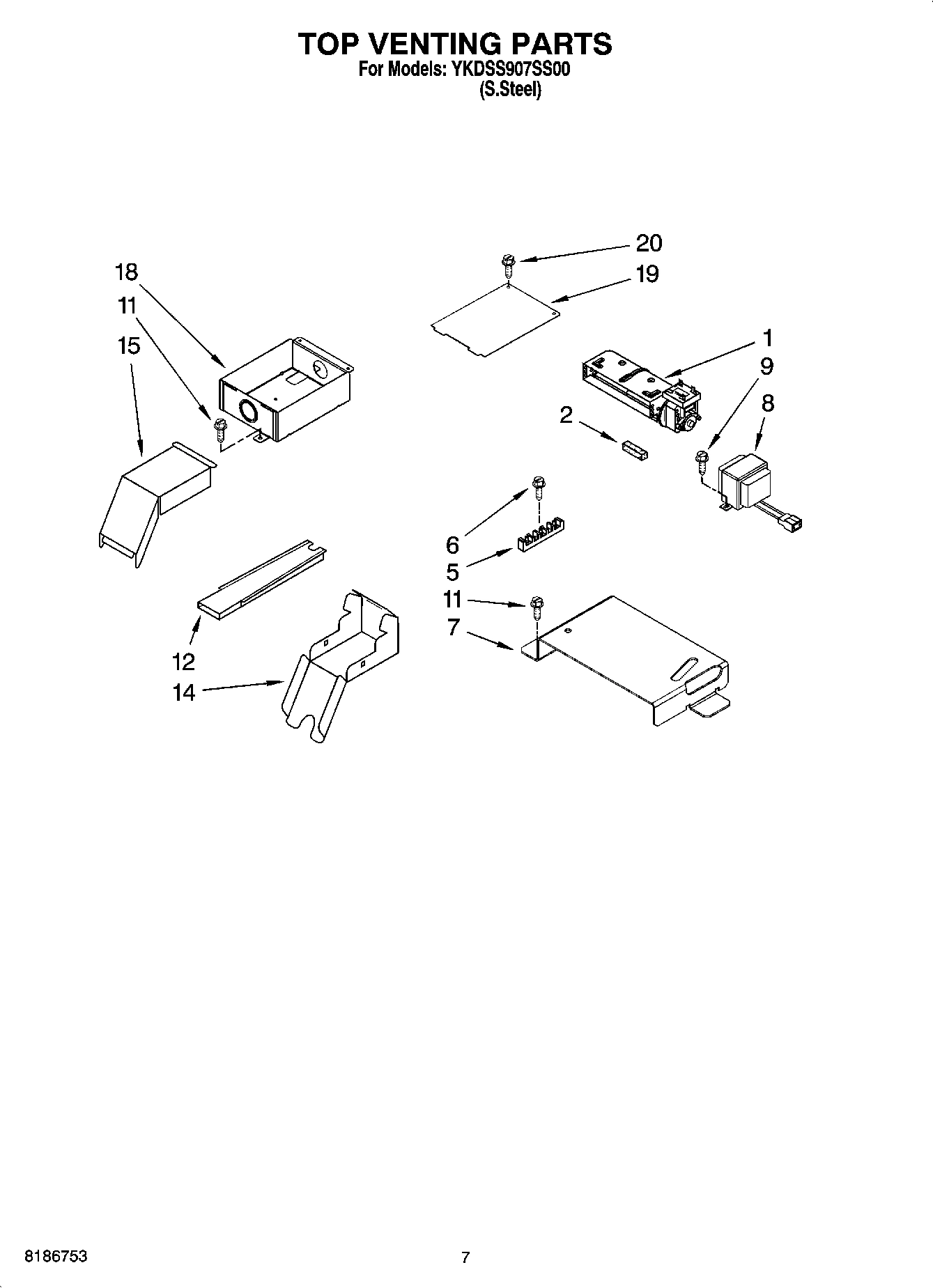 04 - TOP VENTING PARTS