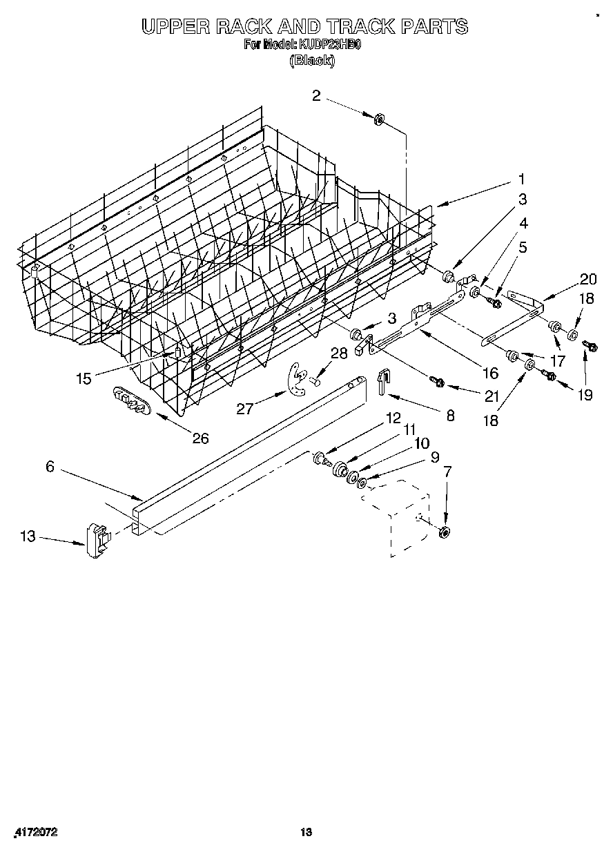 10 - UPPER RACK AND TRACK