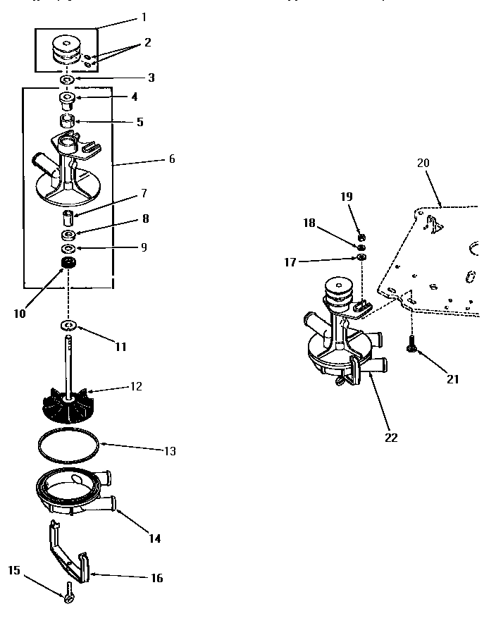 01 - 23907 & 24304 PUMP ASSEMBLIES