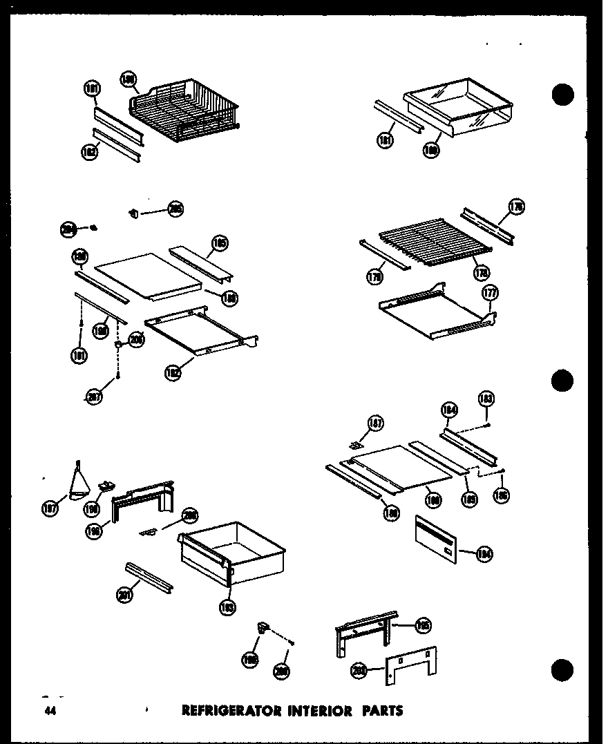 11 - REF INTERIOR PARTS