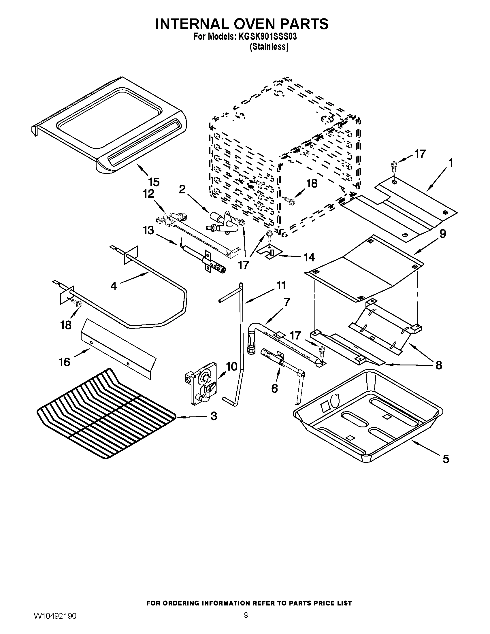 06 - INTERNAL OVEN PARTS