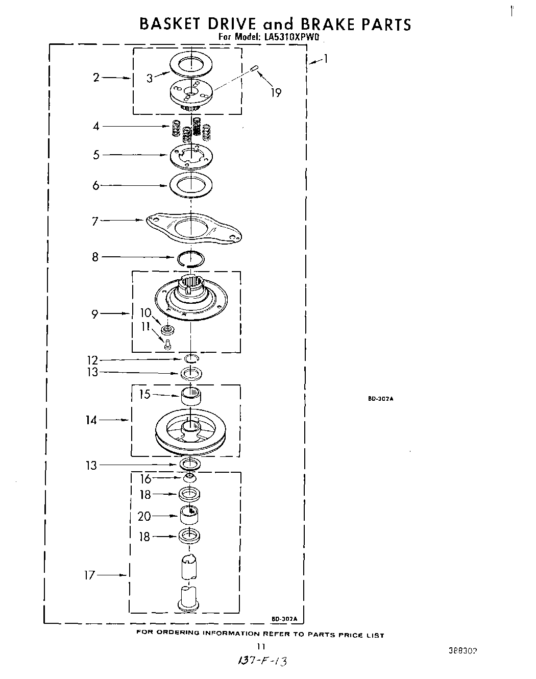 09 - BASKET DRIVE AND BRAKE