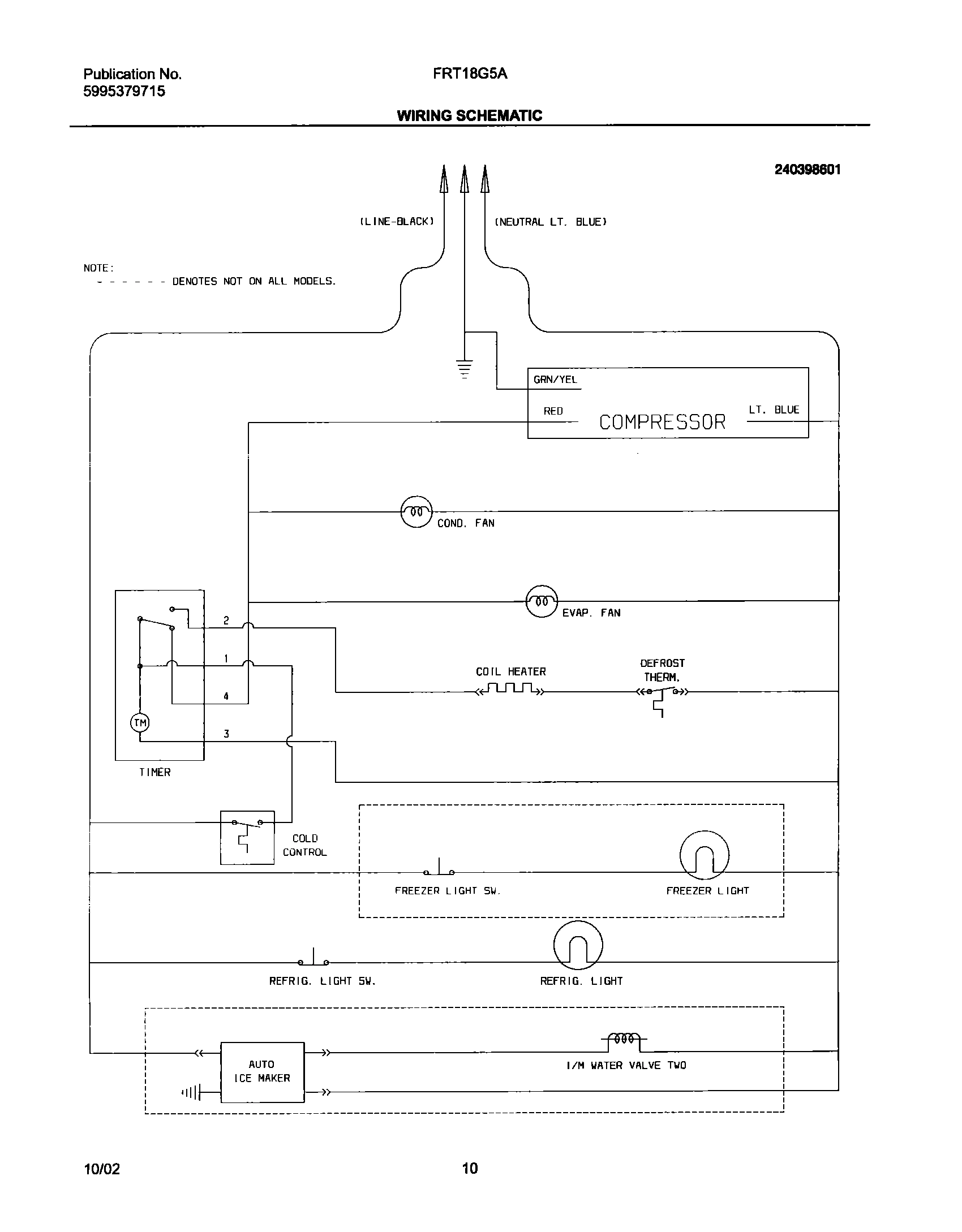 10 - WIRING SCHEMATIC