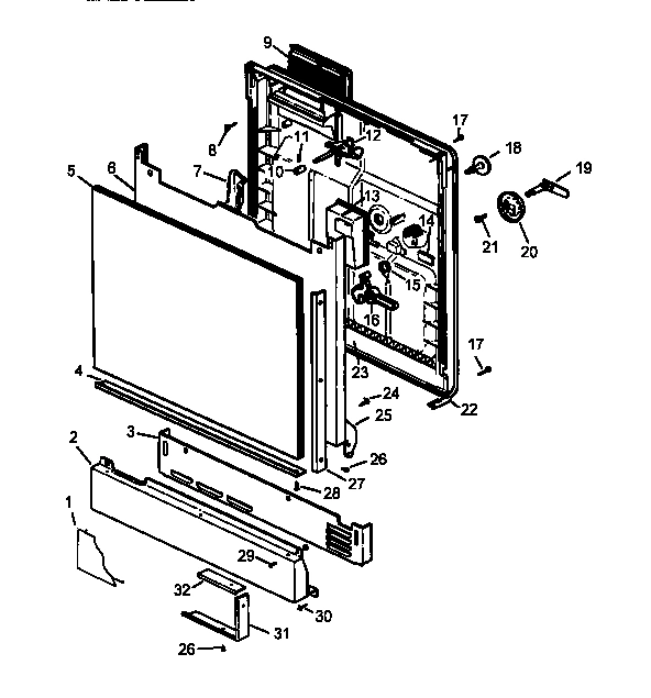 02 - DOOR ASSY