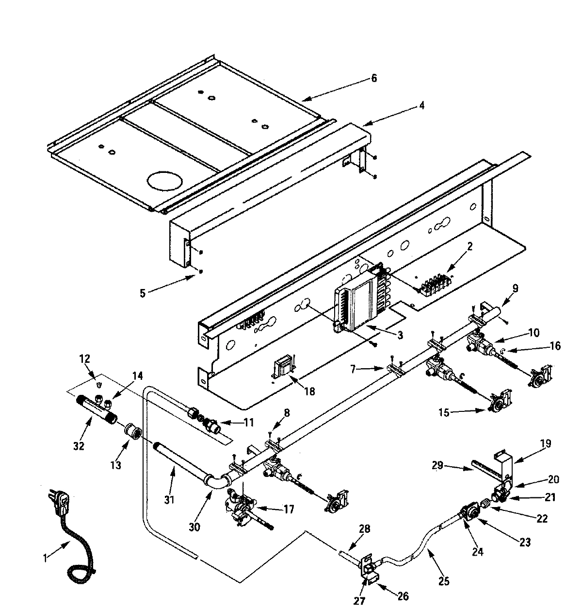 07 - TOP/BURNER VALVES