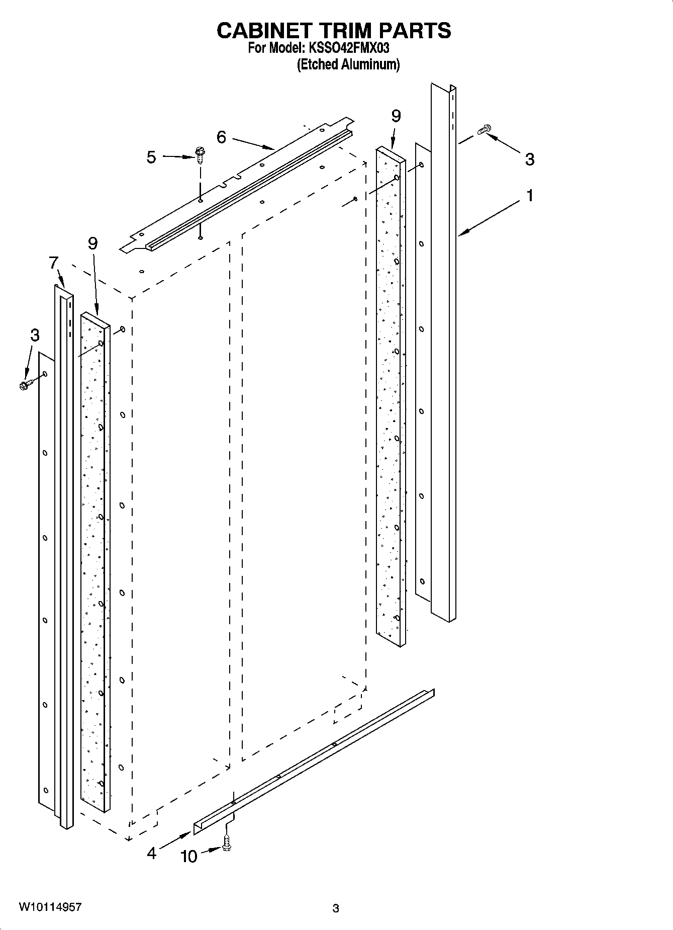02 - CABINET TRIM PARTS