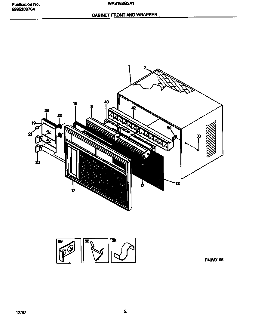 02 - CABINET  FRONT  AND  WRAPPER