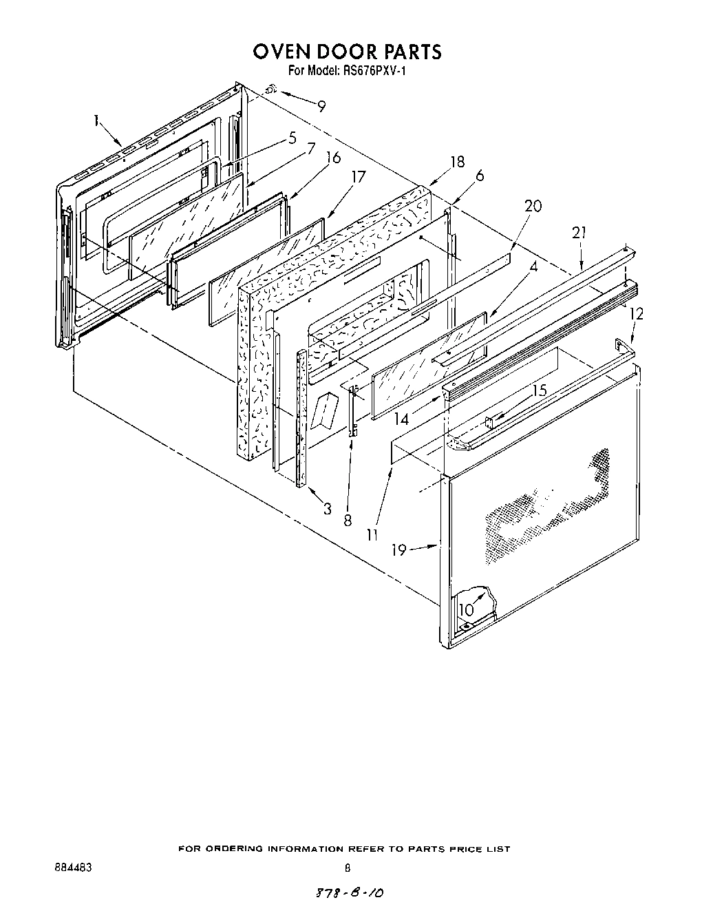 06 - OVEN DOOR