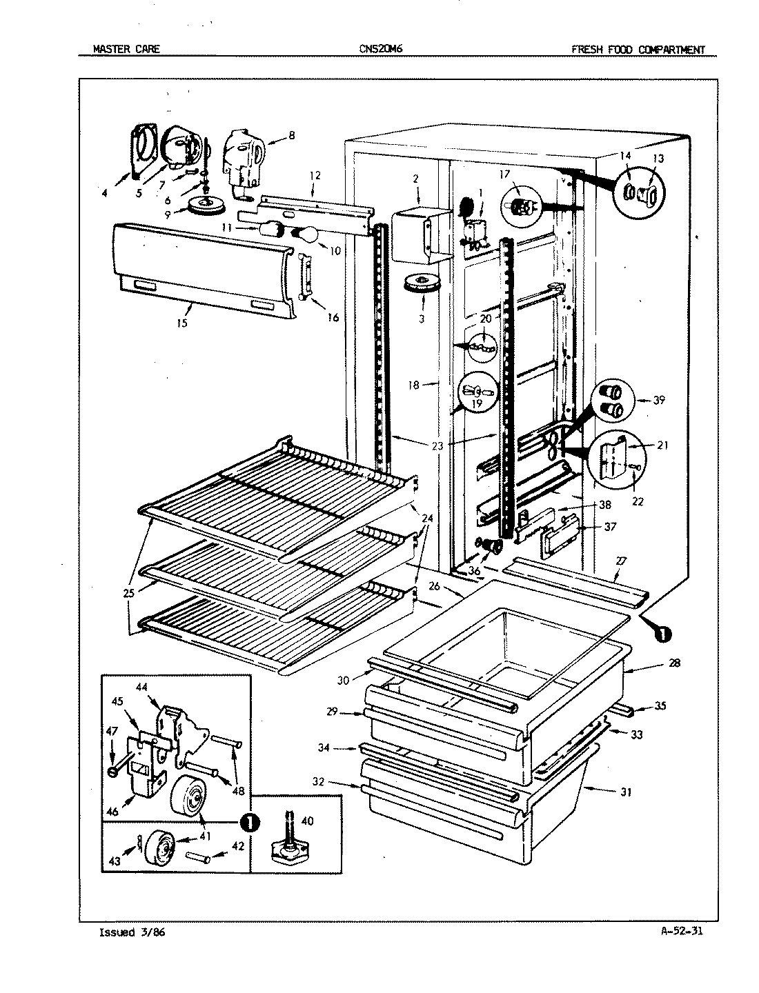 01 - DOOR/DRAWER (CG3110PPx)