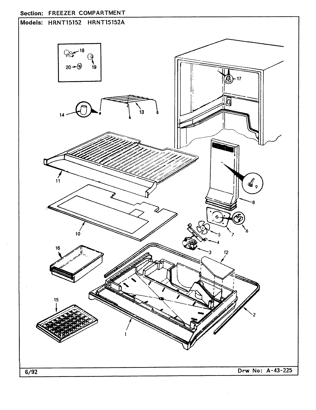 01 - FREEZER COMPARTMENT