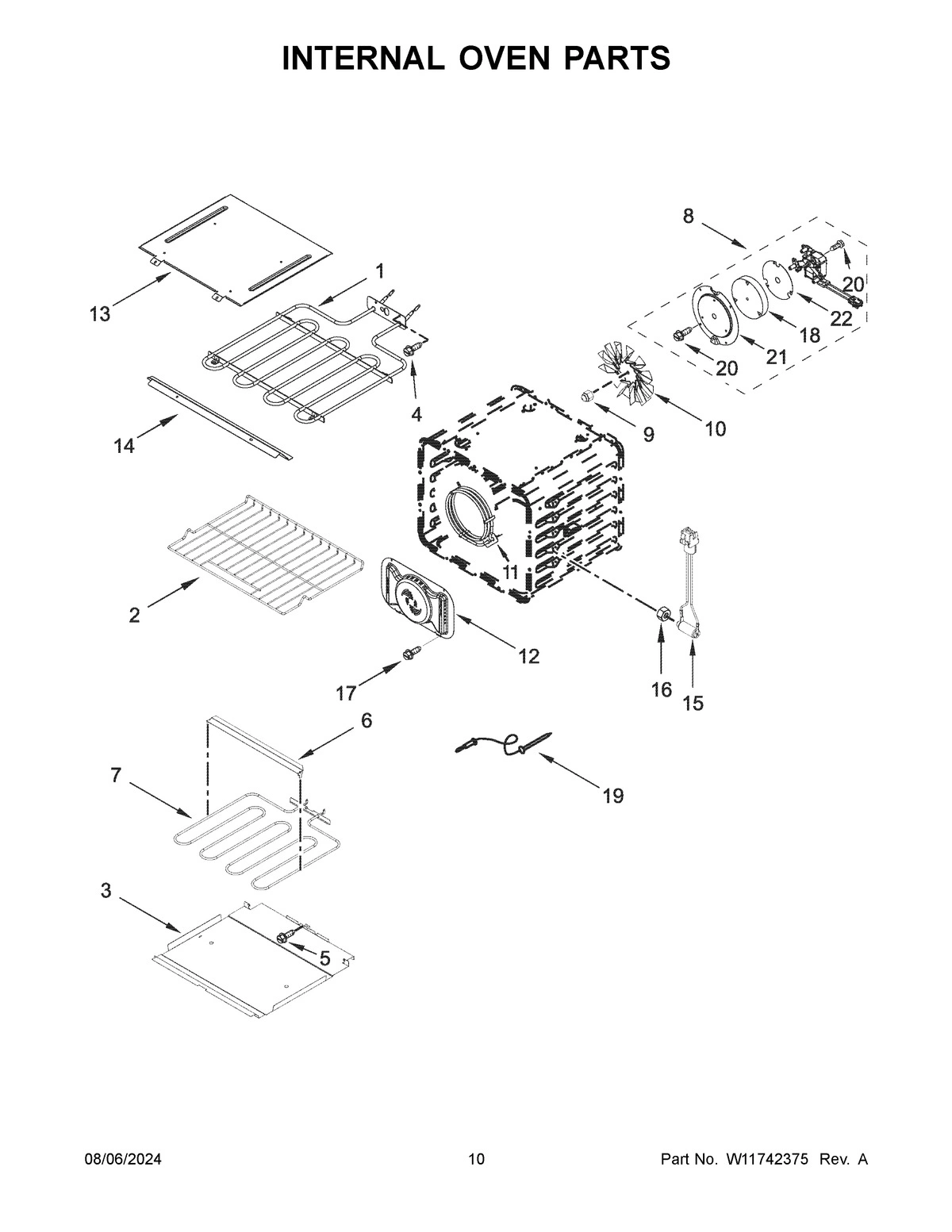 06 - INTERNAL OVEN PARTS