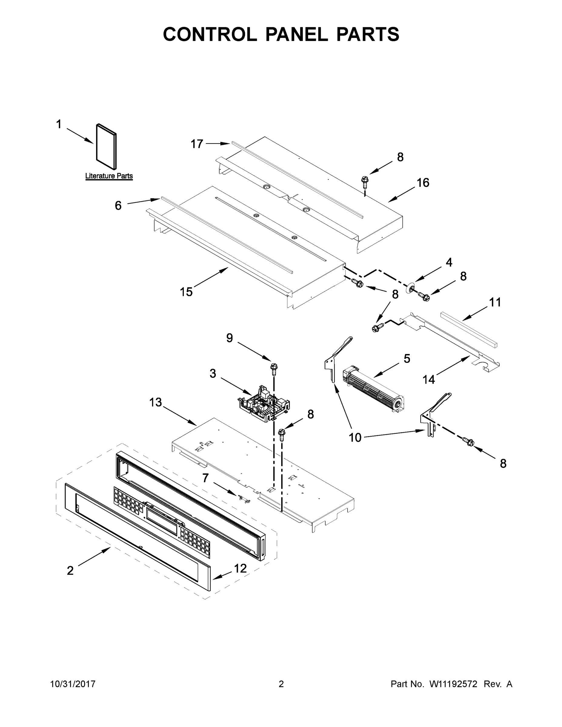 02 - CONTROL PANEL PARTS