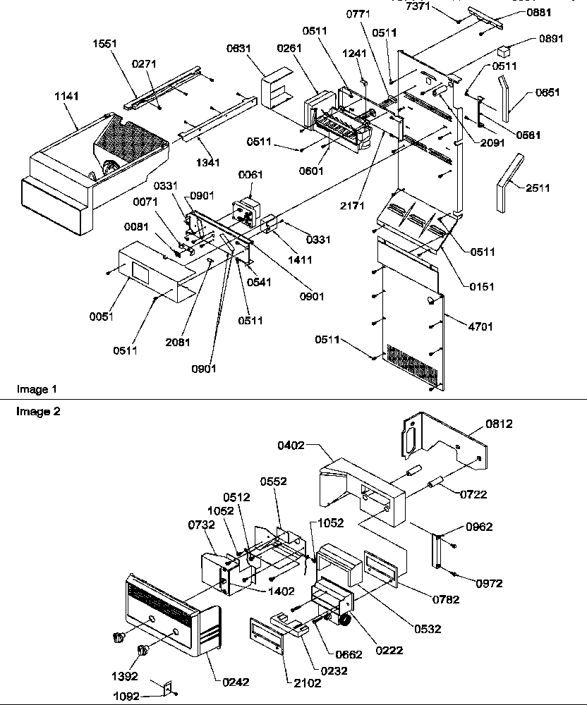 09 - ICE MAKER/CONTROL ASSY