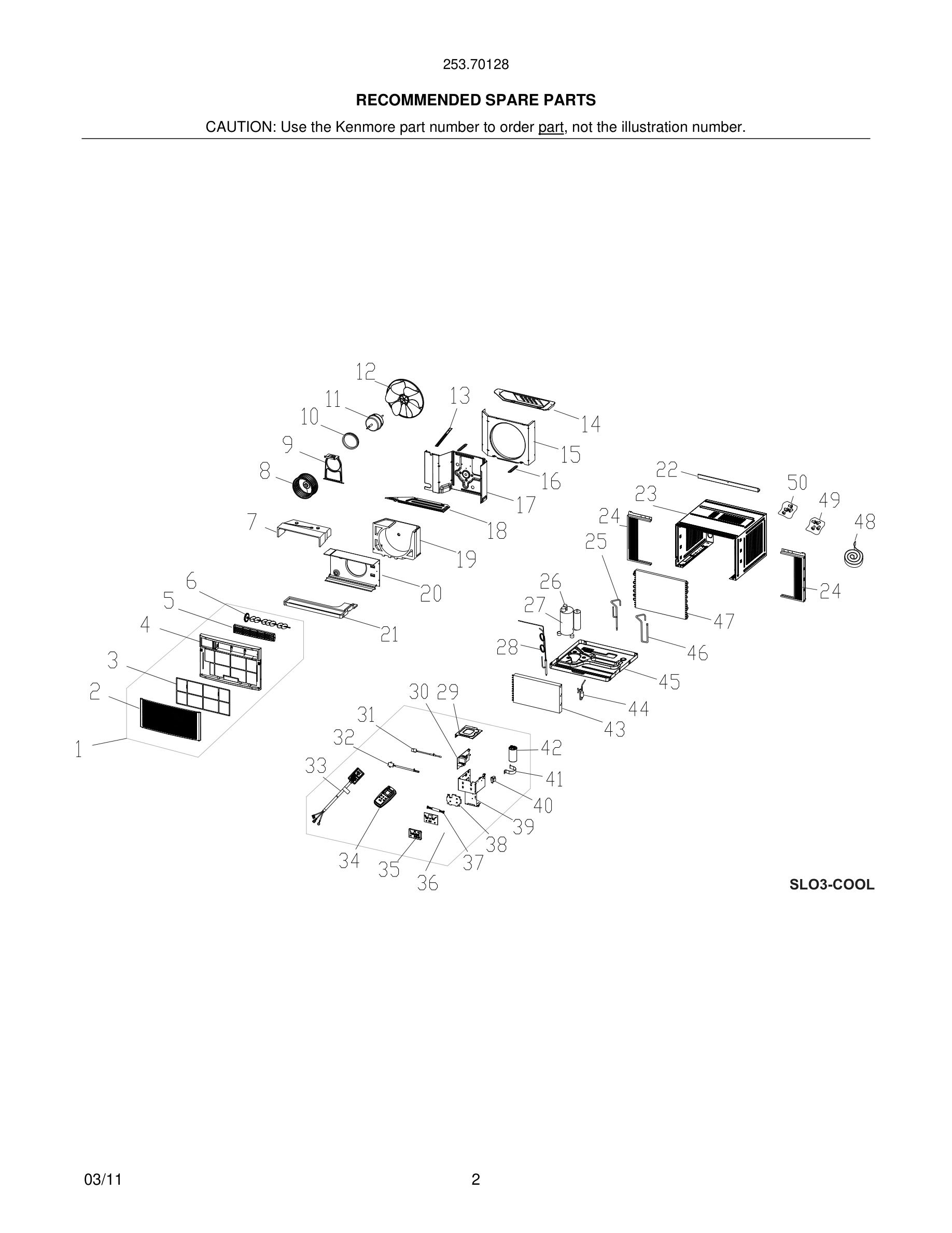 03 - RECOMMENDED SPARE PARTS