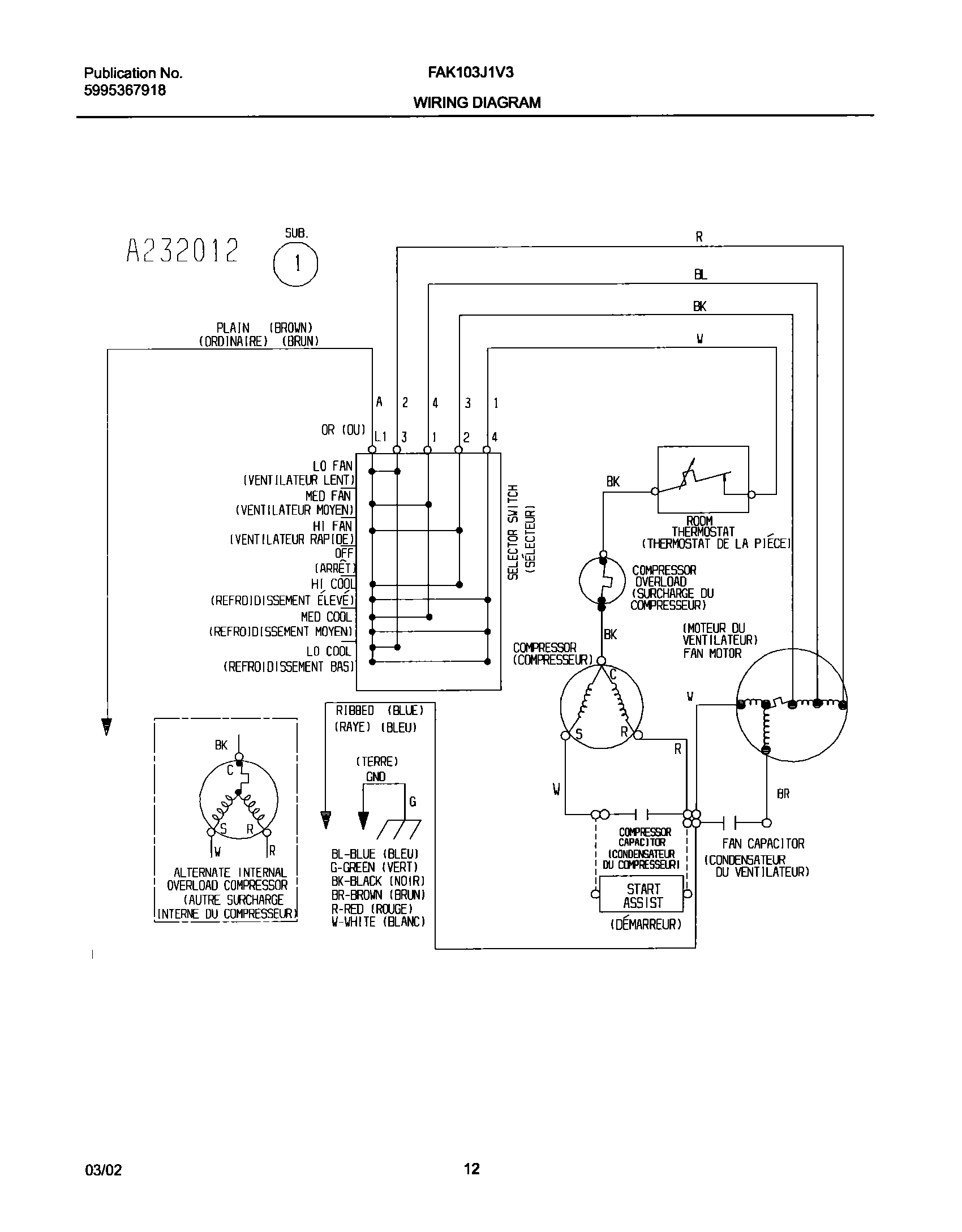 12 - WIRING DIAGRAM