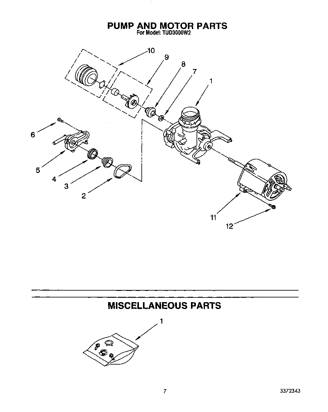 06 - PUMP AND MOTOR, MISCELLANEOUS