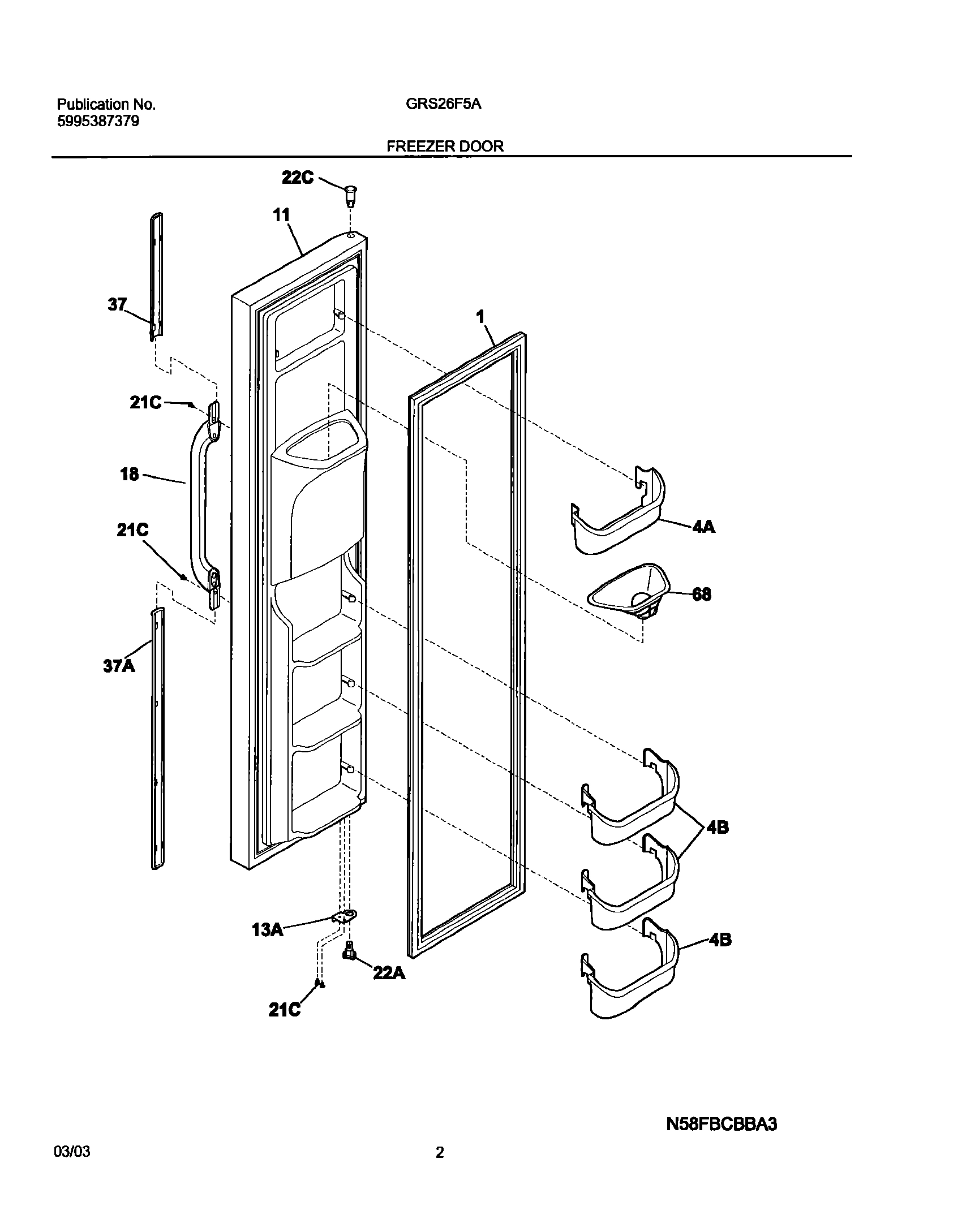 03 - FREEZER DOOR