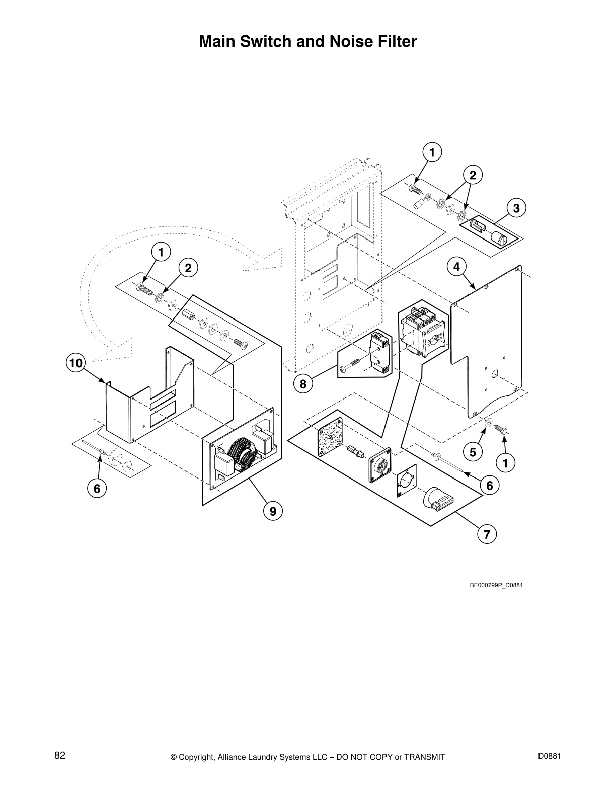 Main Switch and Noise Filter