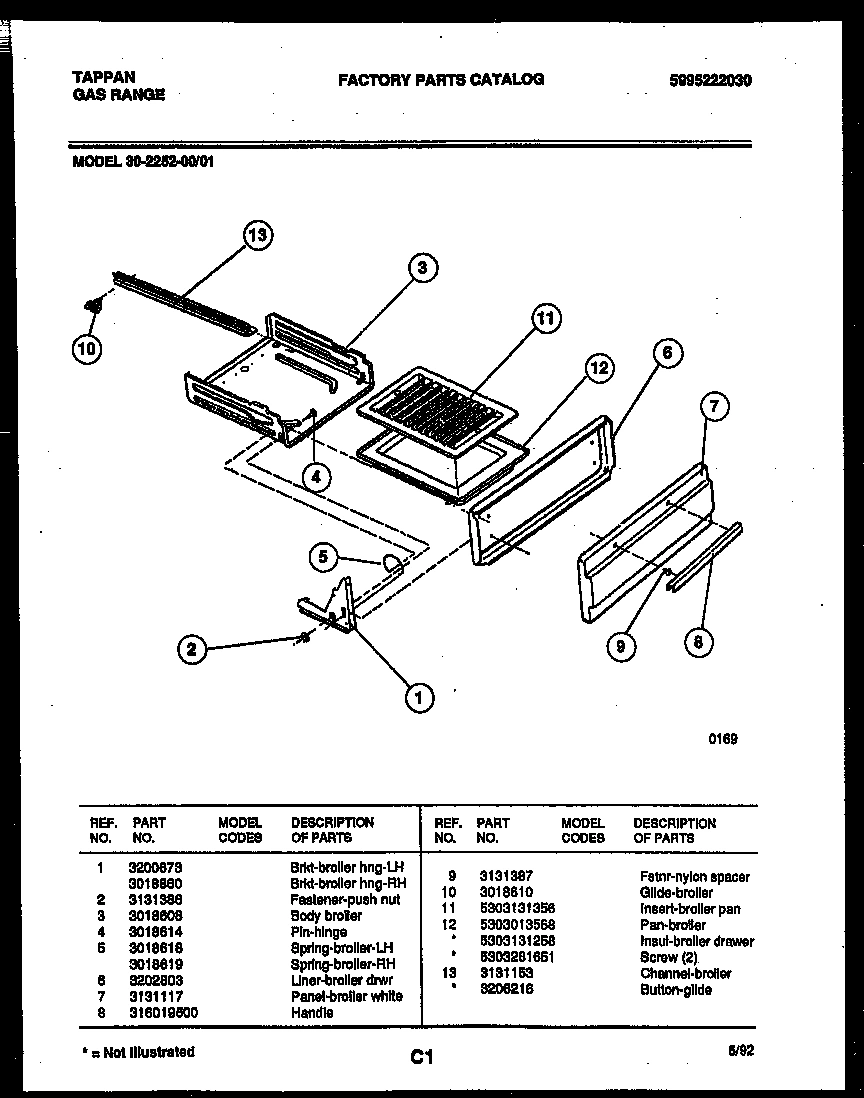 04 - BROILER DRAWER PARTS