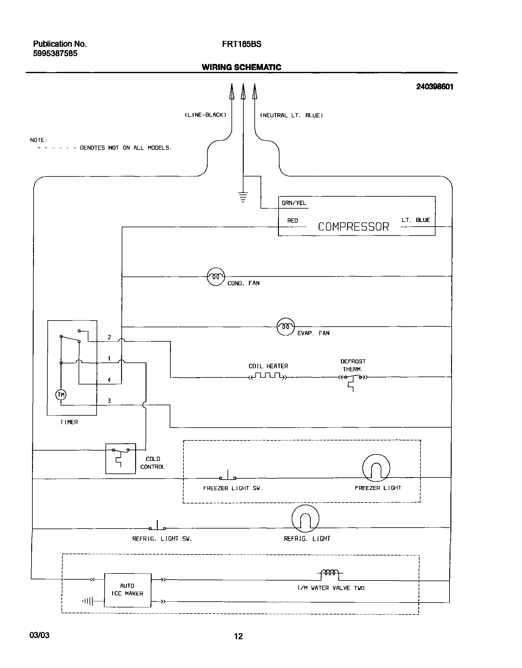 12 - WIRING SCHEMATIC