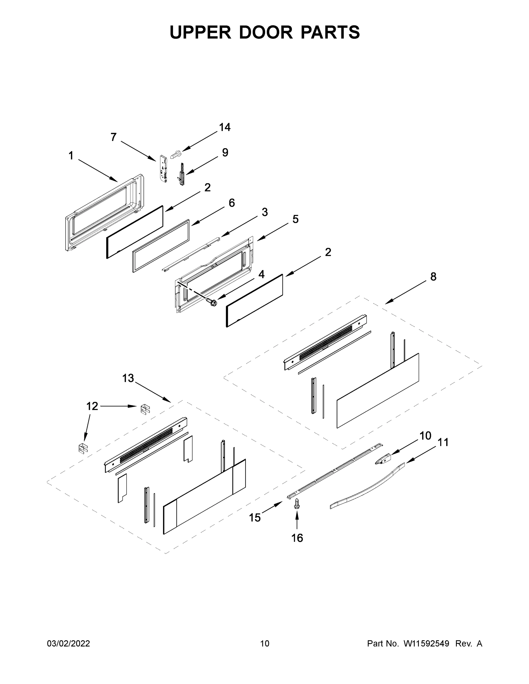 06 - UPPER DOOR PARTS