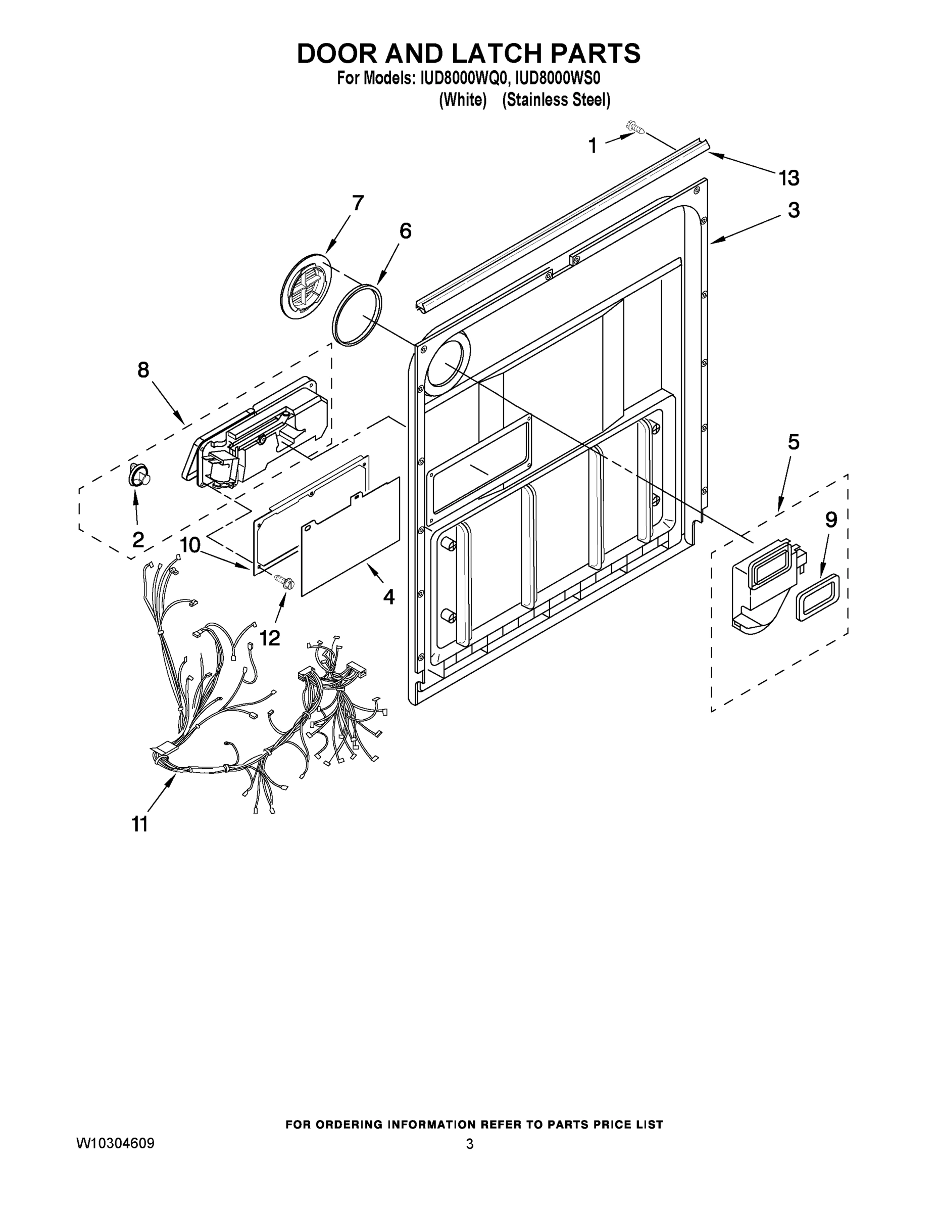 03 - DOOR AND LATCH PARTS