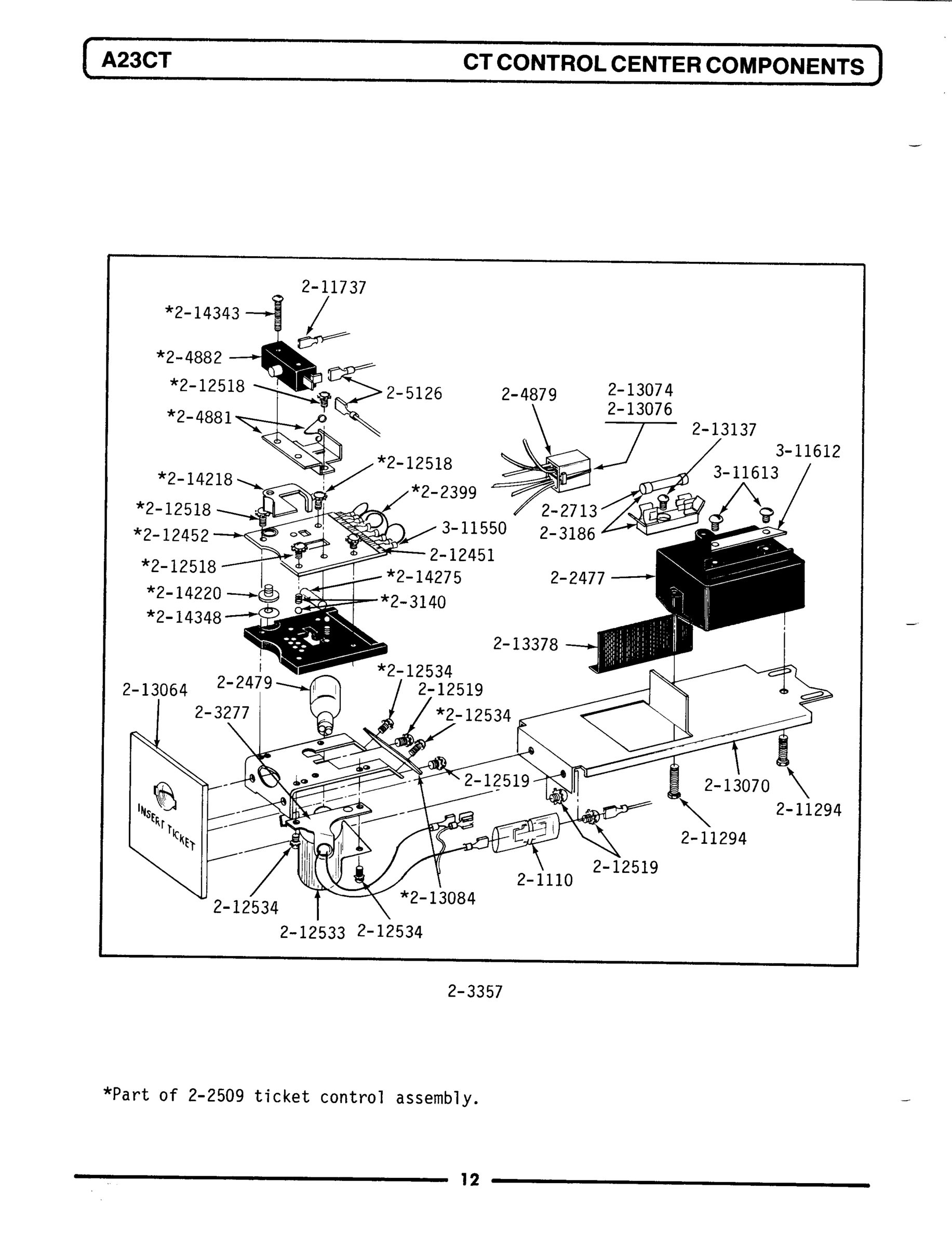08 - CT CONTROL CENTER COMPONENTS