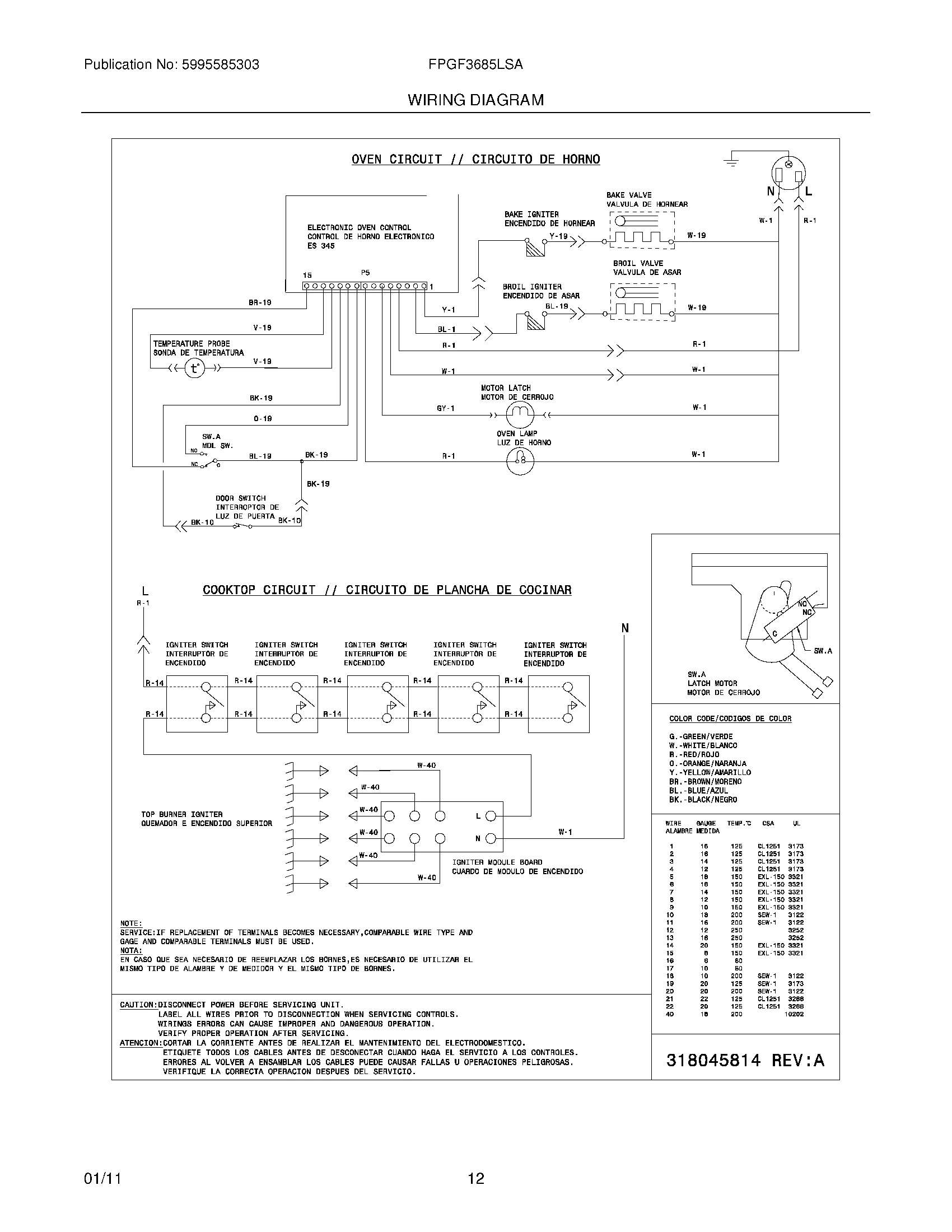 12 - WIRING DIAGRAM