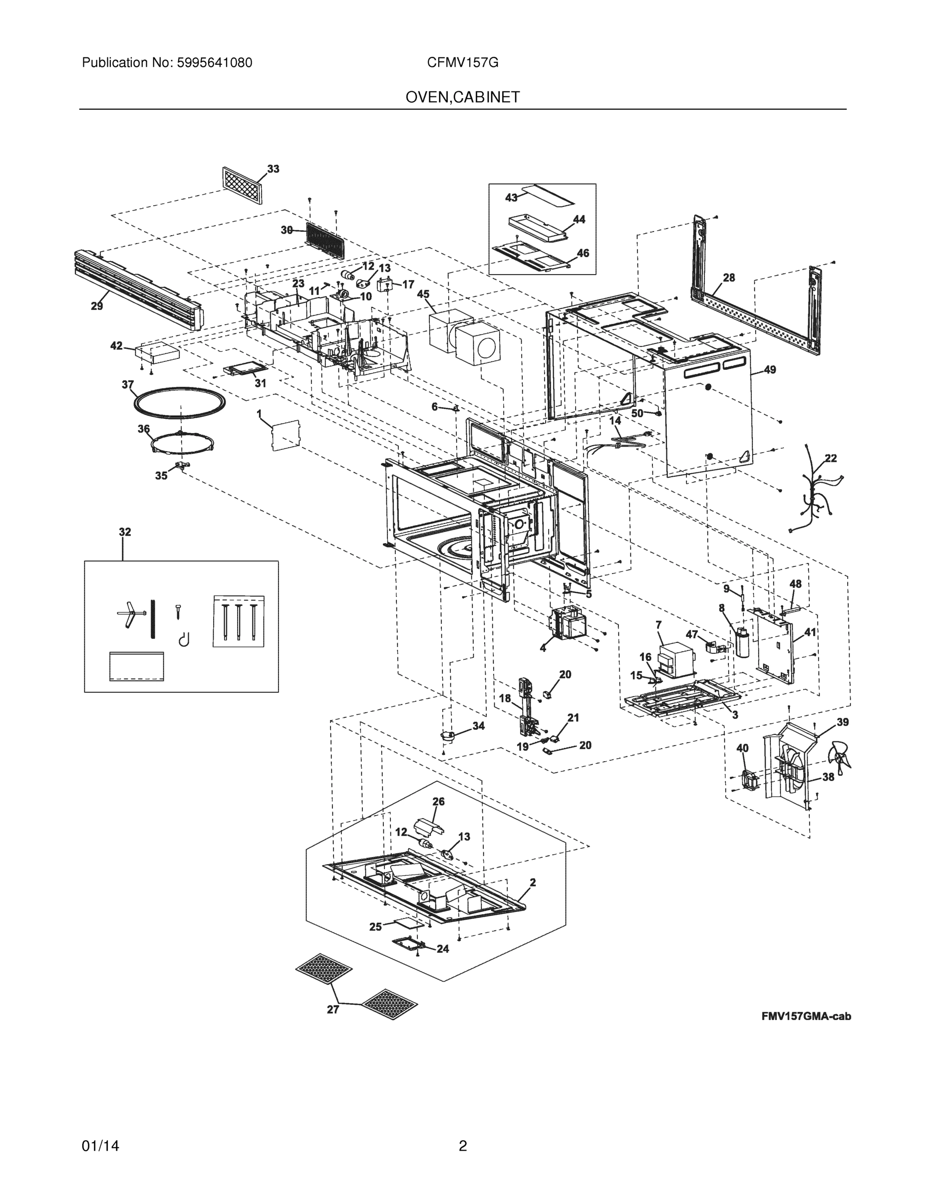 03 - OVEN,CABINET