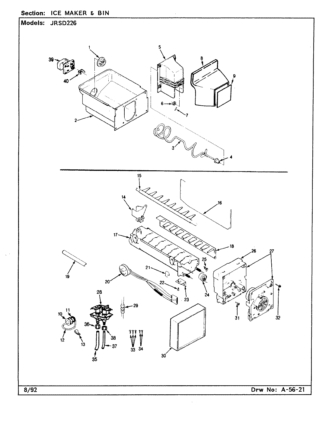 06 - ICE MAKER & BIN