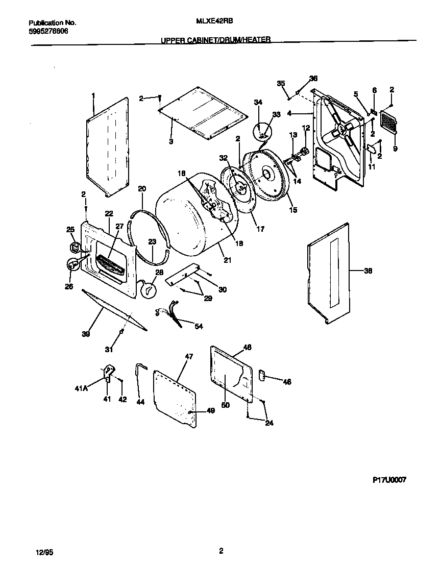02 - UPPER CABINET/DRUM/HEATER