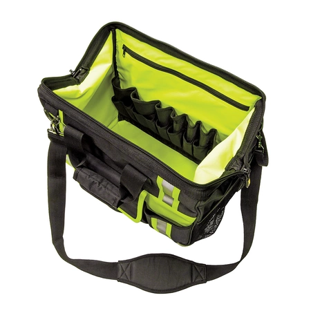 55598 Klein Tools High-Visibility Tool Bag Tradesman Pro, 42 Pockets, 16- - Image 7