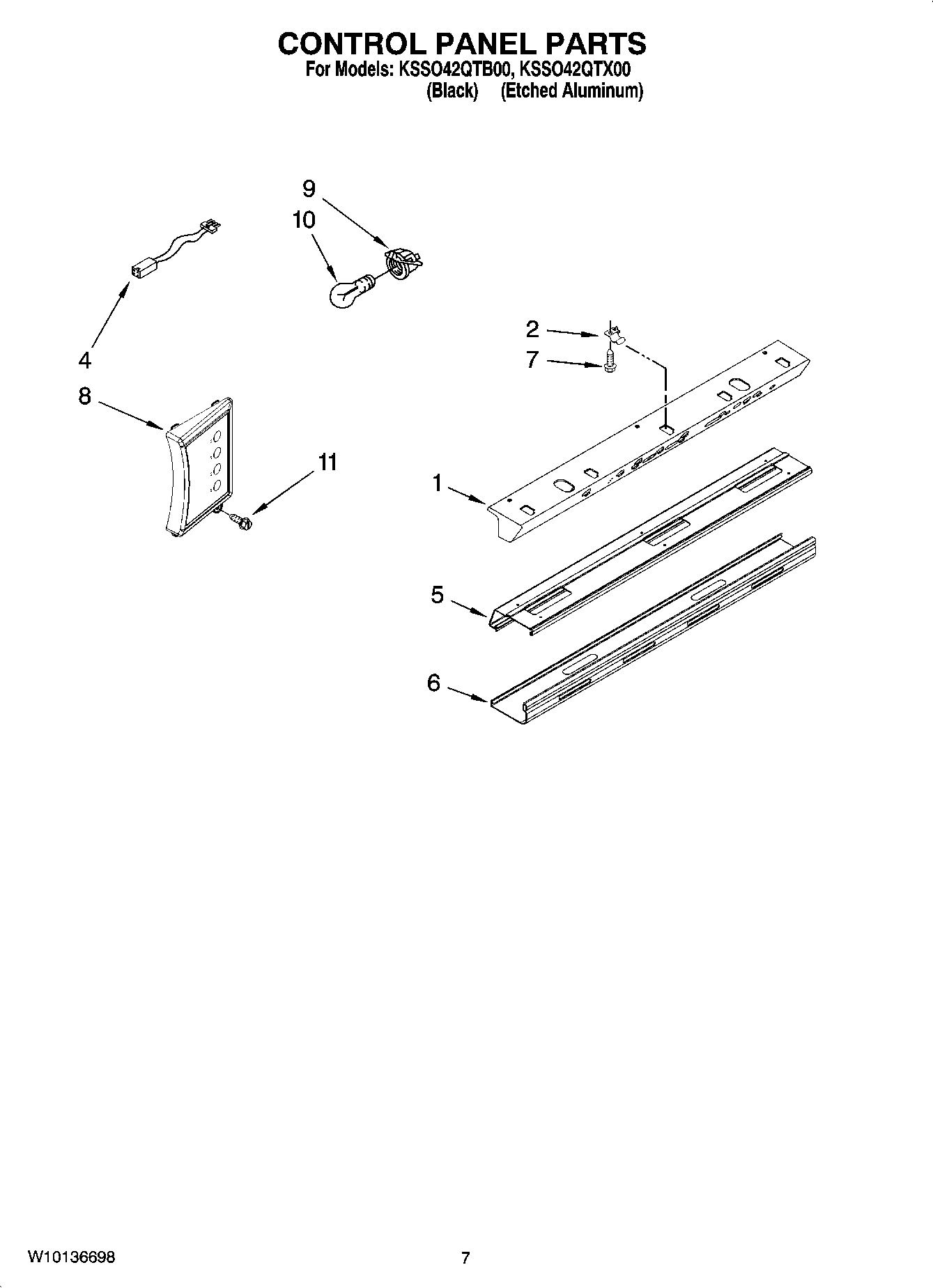 05 - CONTROL PANEL PARTS