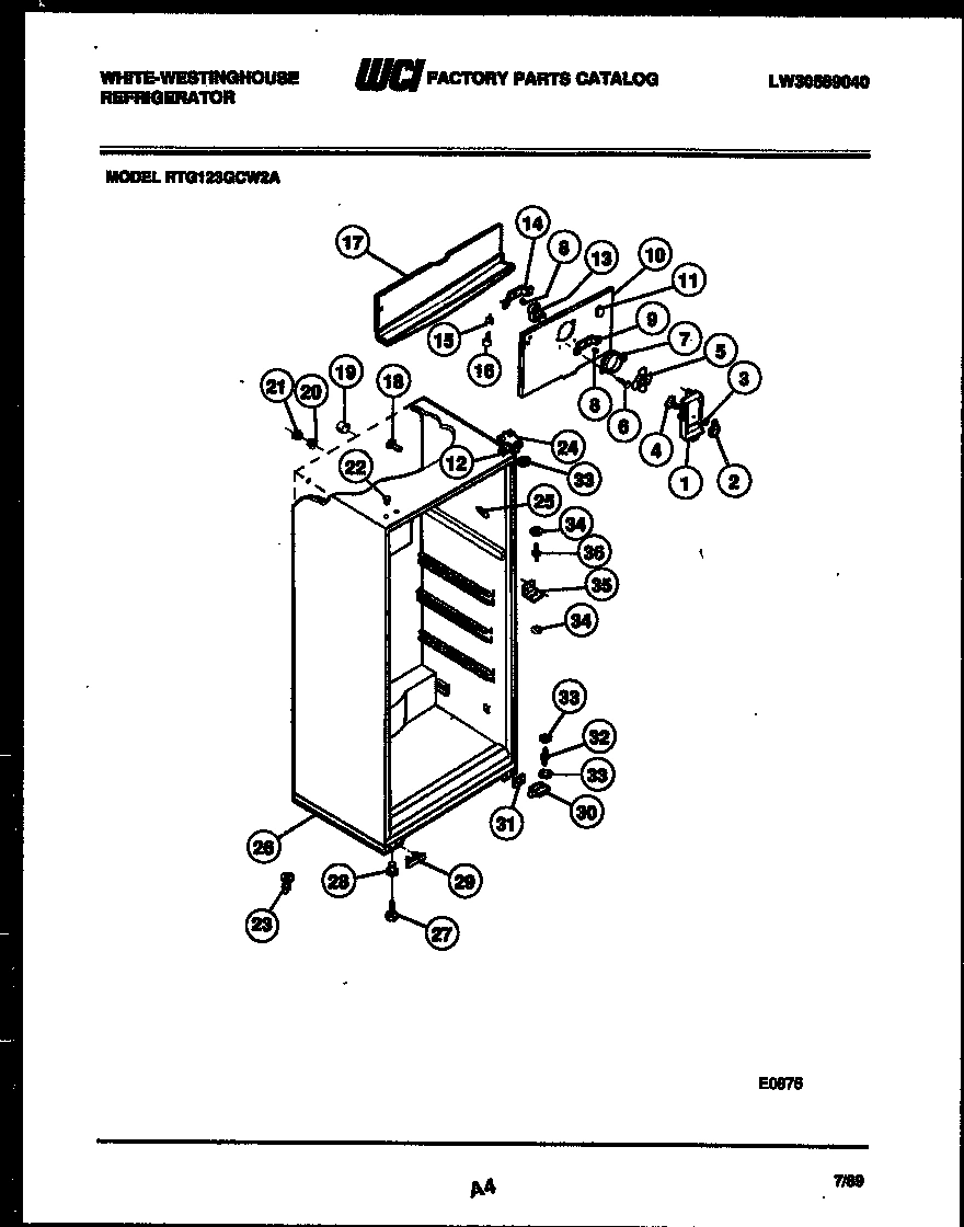 03 - CABINET PARTS