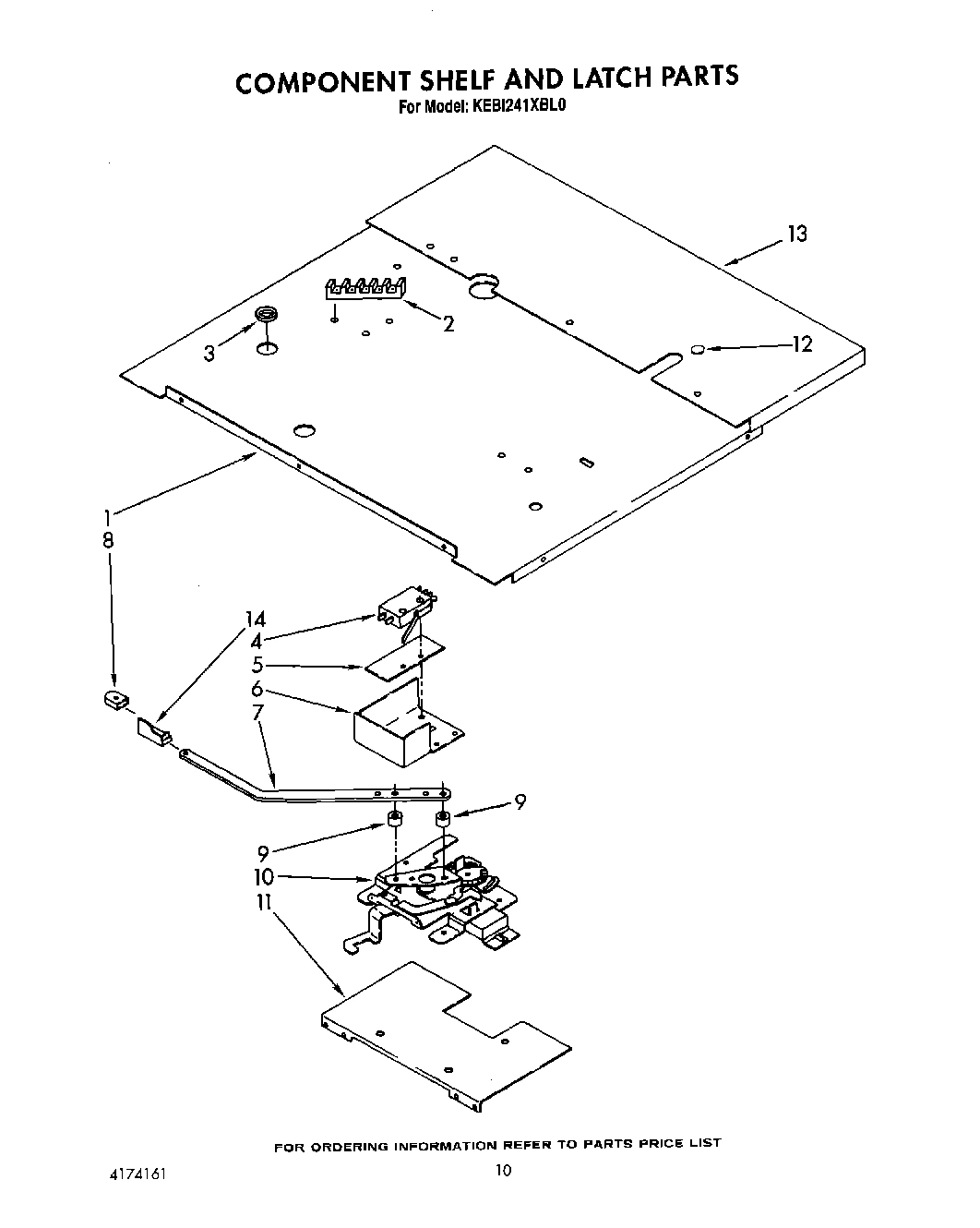07 - COMPONENT SHELF AND LATCH