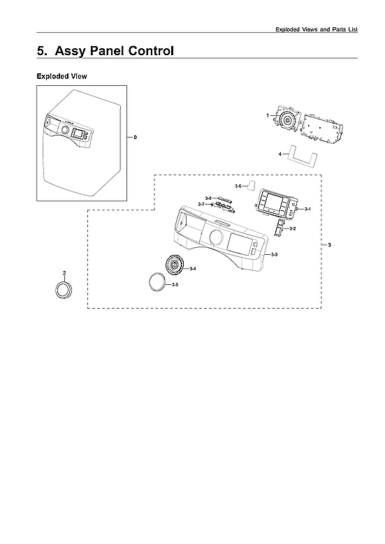 Control Panel Parts
