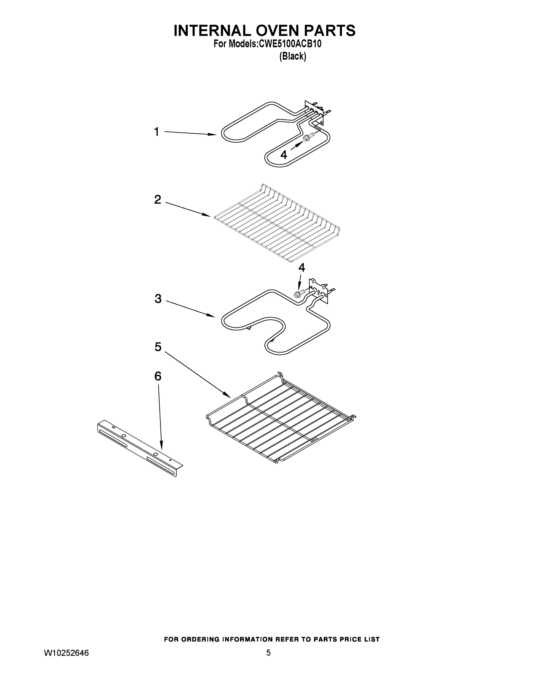 04 - INTERNAL OVEN PARTS
