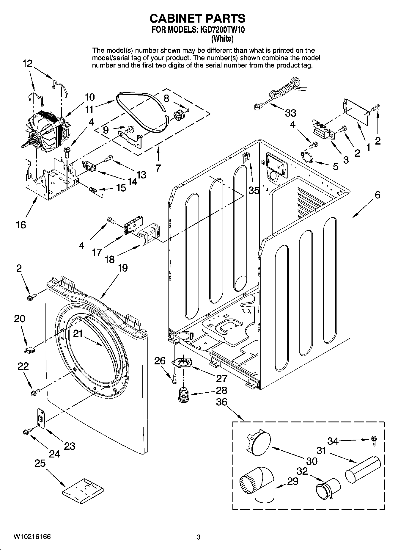 02 - CABINET PARTS
