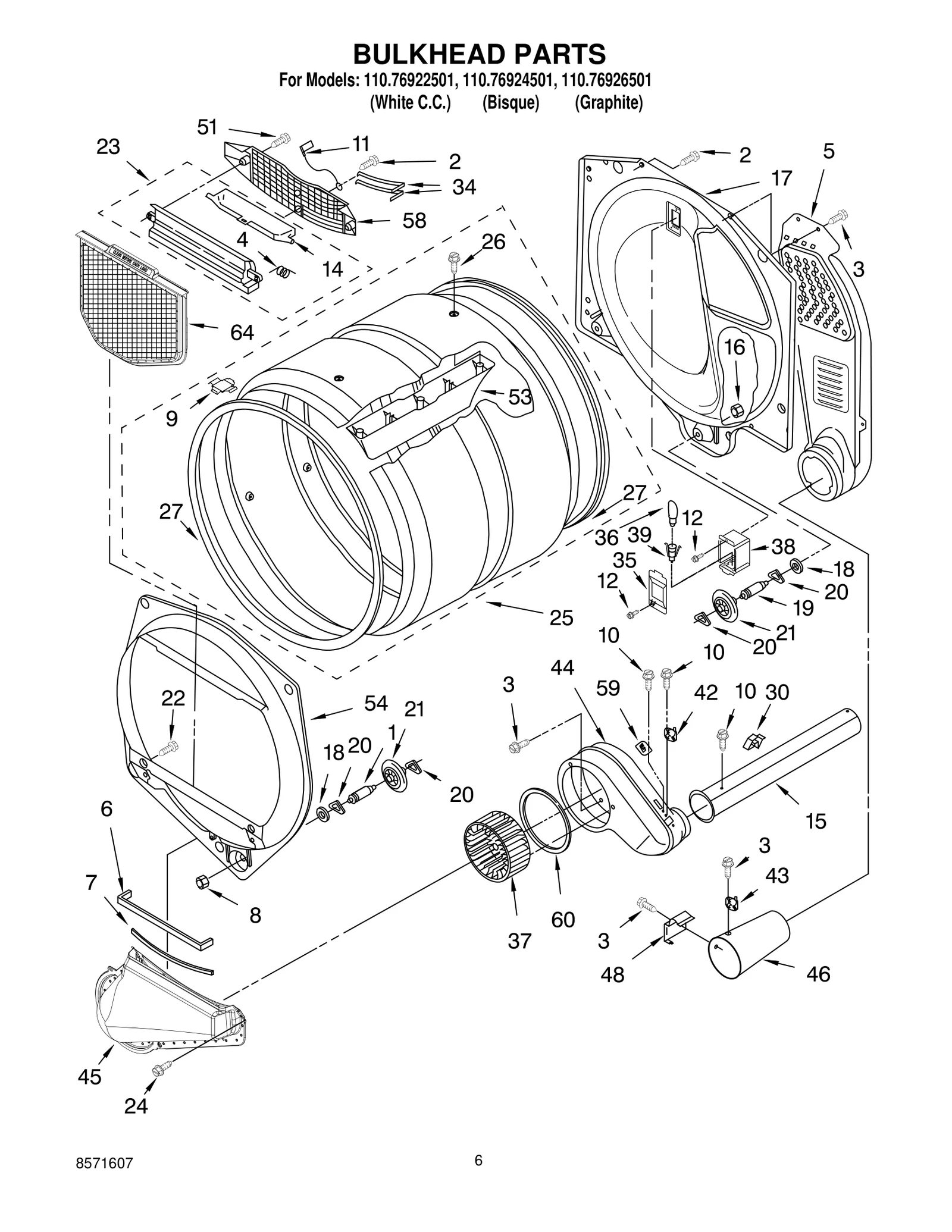BULKHEAD PARTS