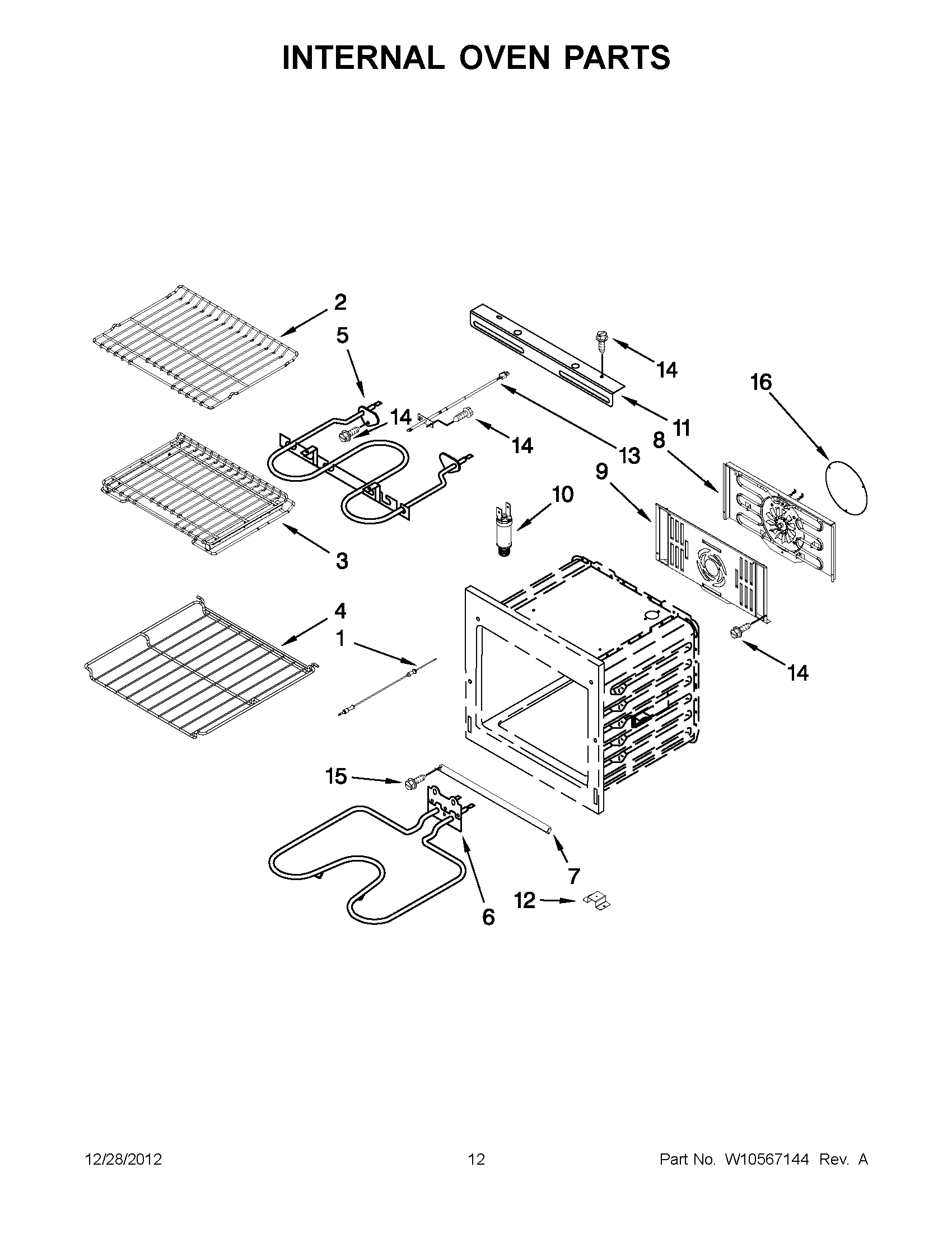 06 - INTERNAL OVEN PARTS