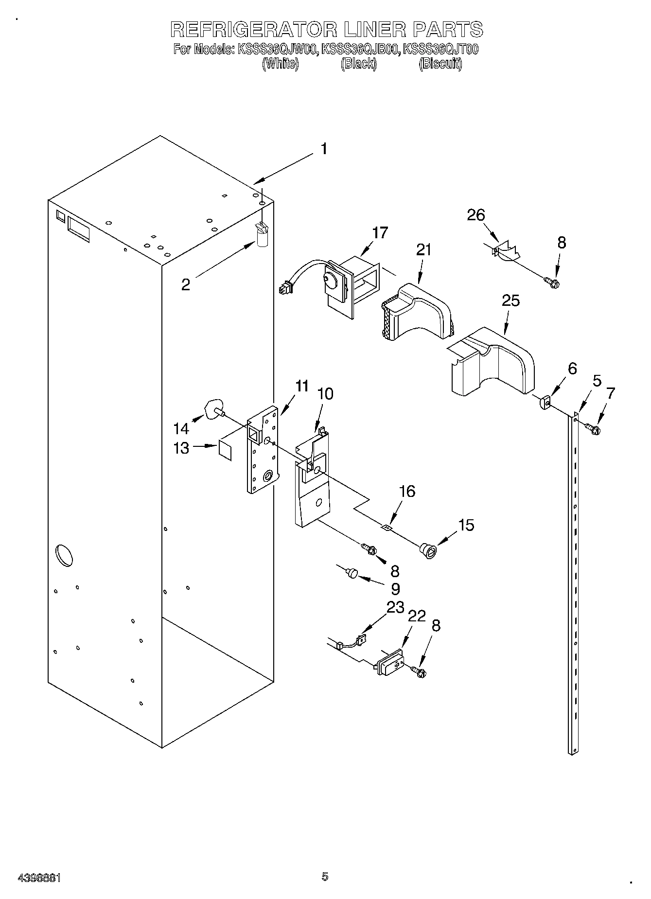 04 - REFRIGERATOR LINER