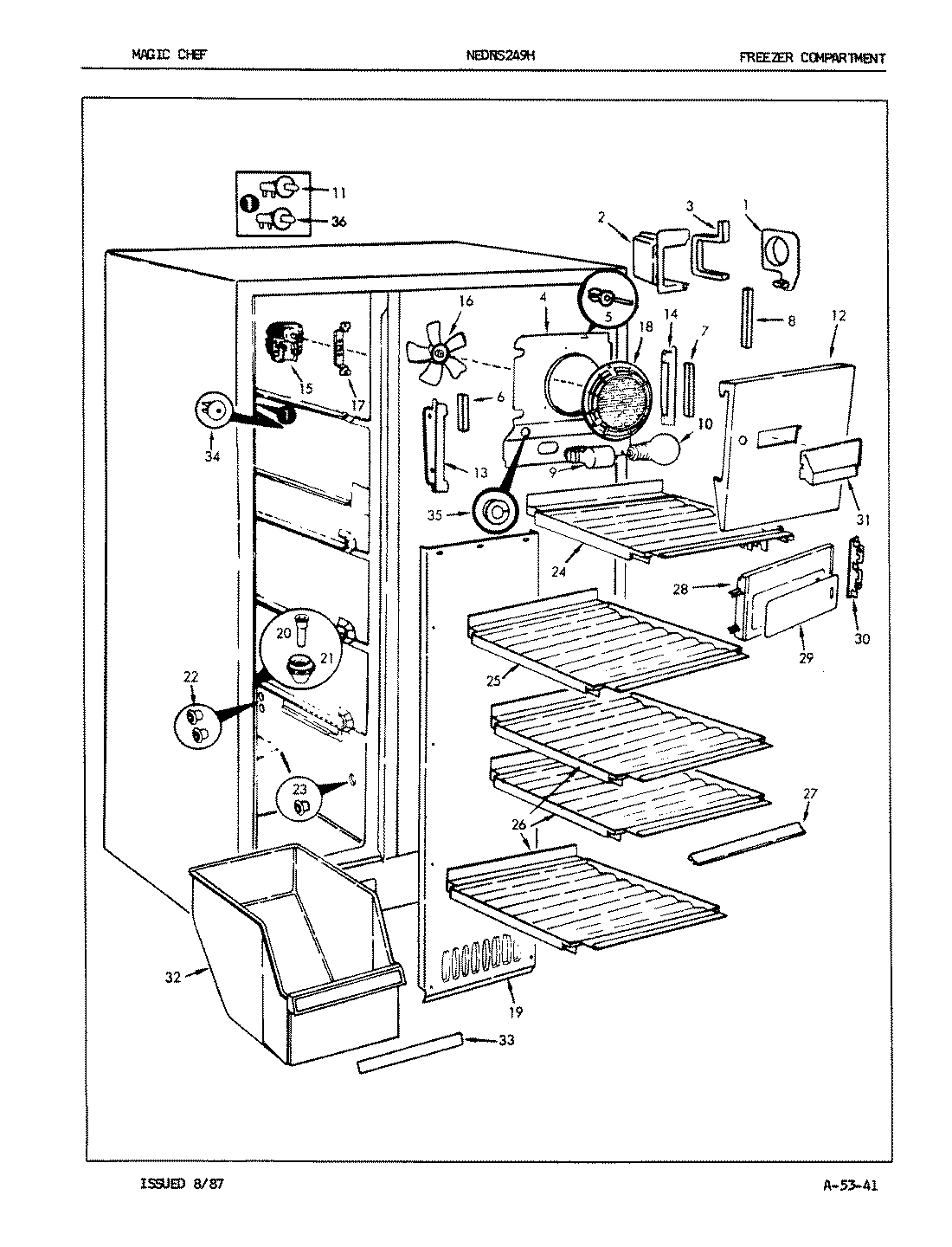 01 - FREEZER COMPARTMENT
