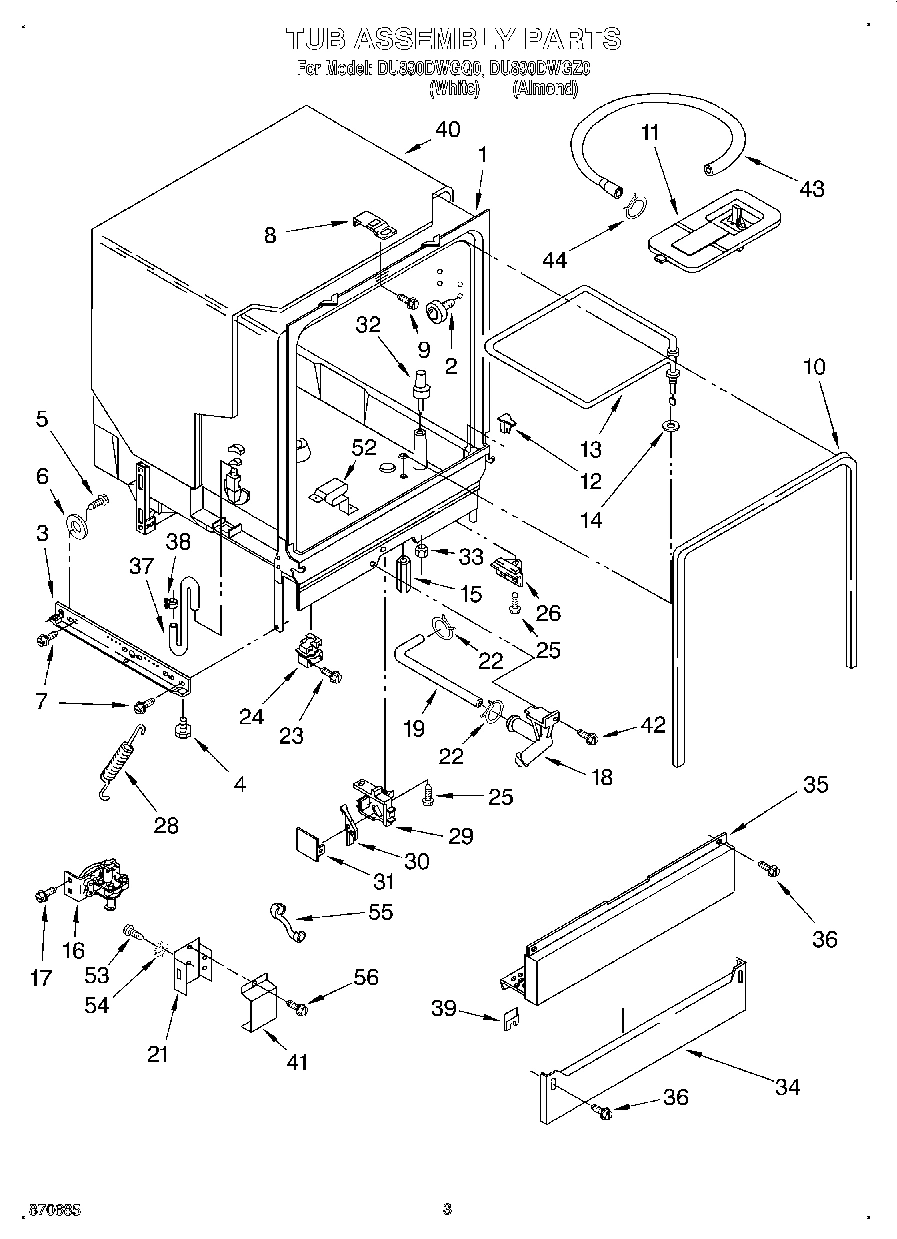 03 - TUB ASSEMBLY