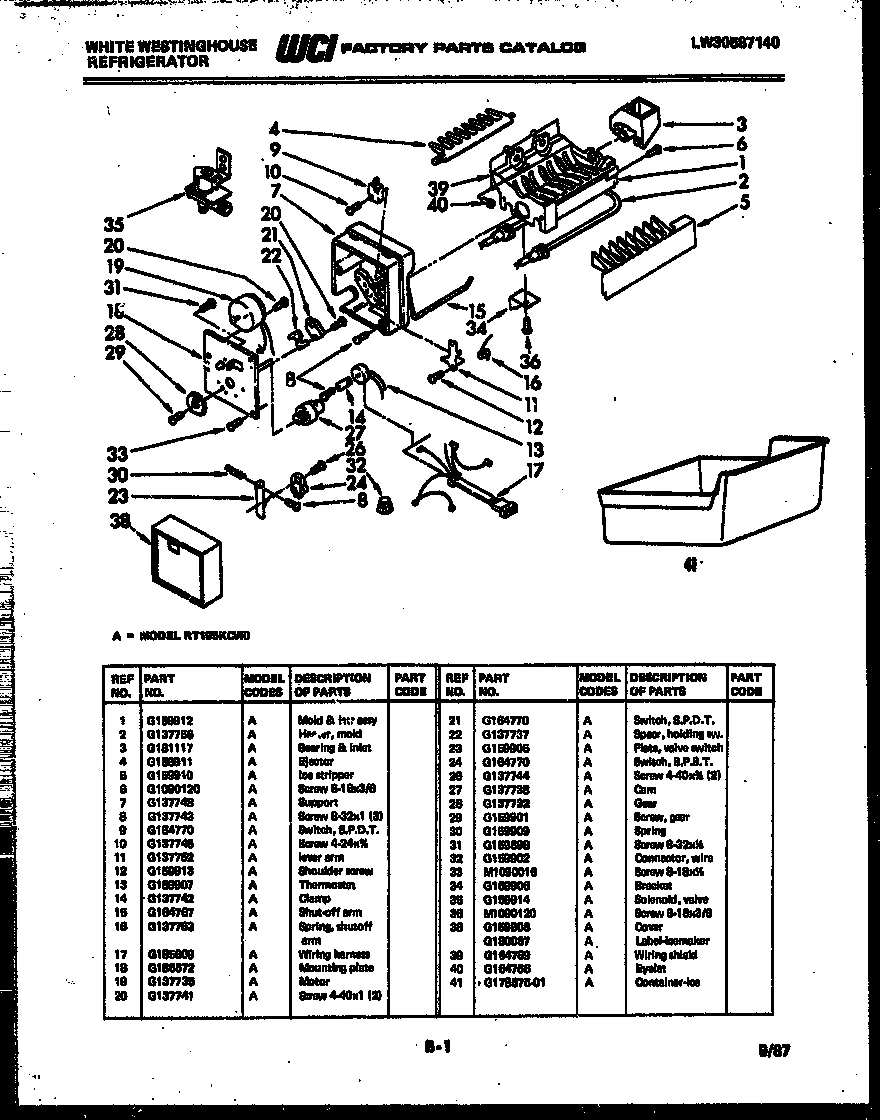 05 - ICE MAKER PARTS