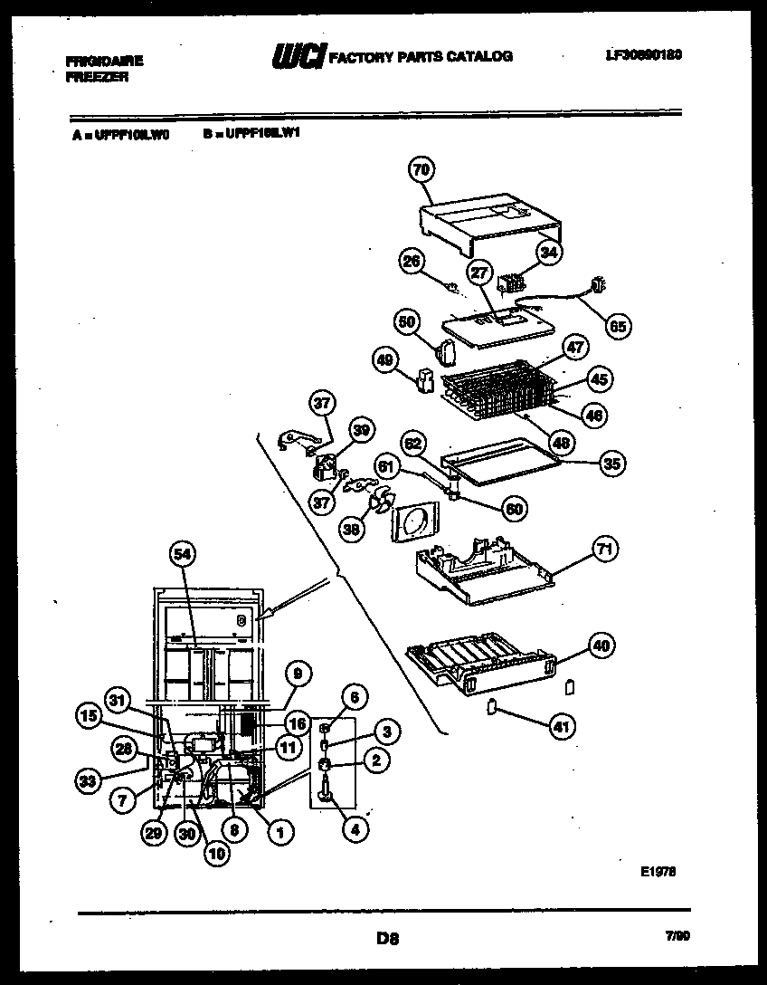 04 - SYSTEM AND AUTOMATIC DEFROST PARTS
