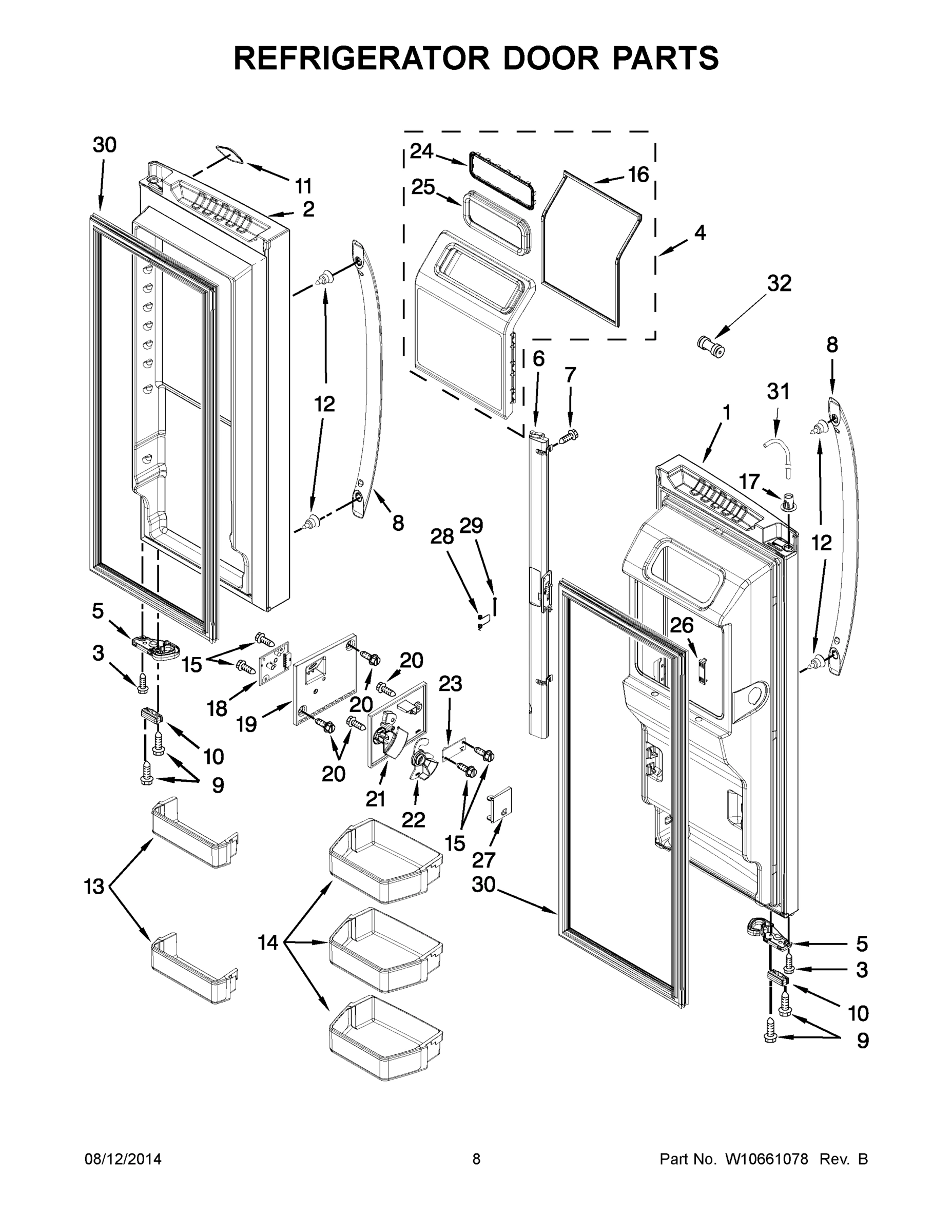 05 - REFRIGERATOR DOOR PARTS
