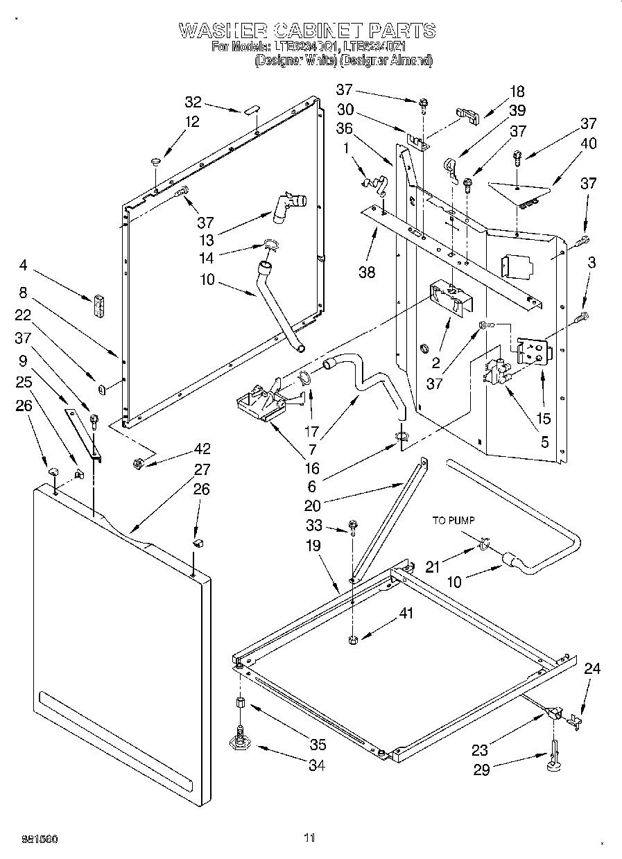 07 - WASHER CABINET
