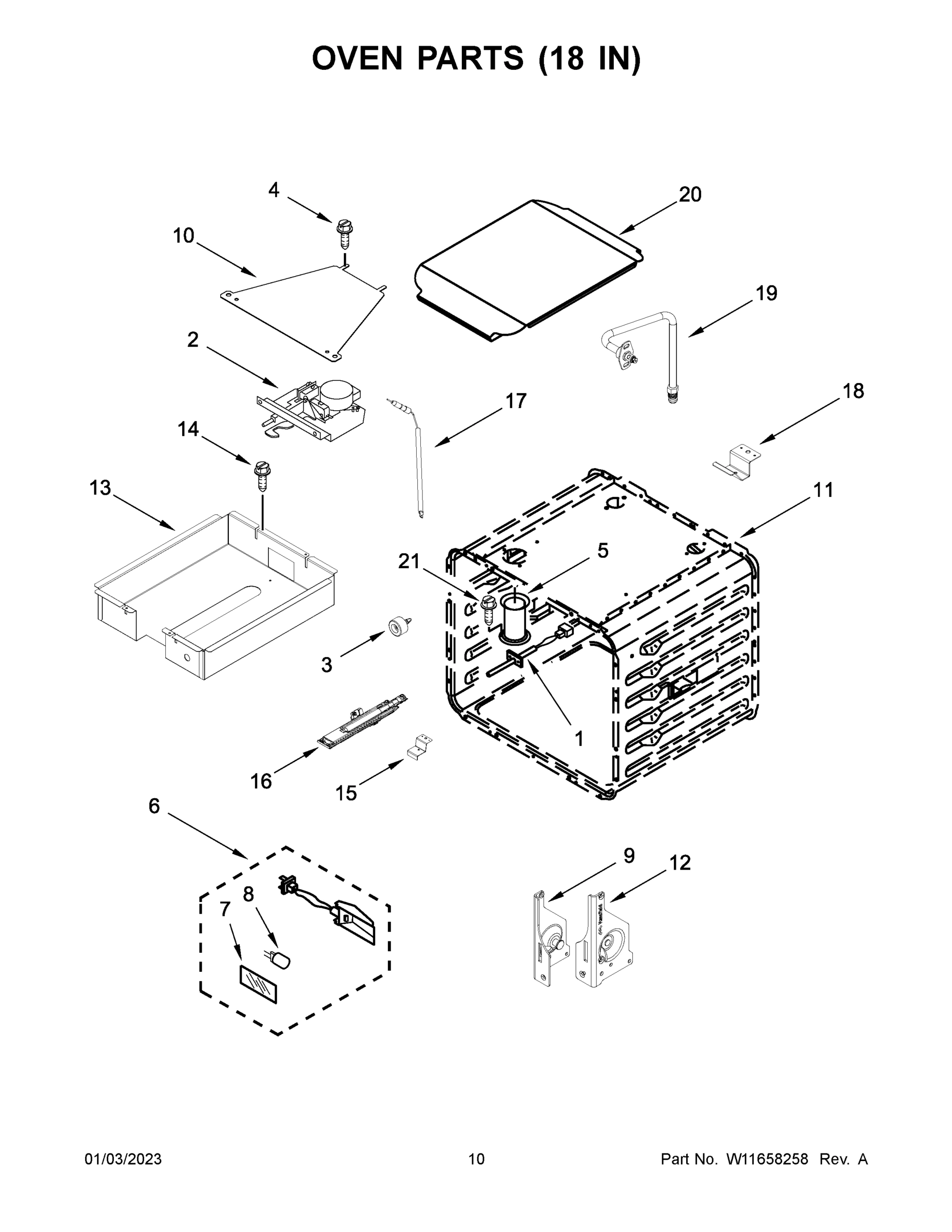 06 - OVEN PARTS (18 IN)